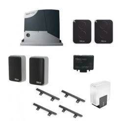 RobusKit 400 Motorisation Coulissant Commande Bidirectionnelle NICE Avec Accessoires - NICE