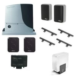 RobusKit 600 Motorisation Coulissant Commande Bidirectionnelle NICE Avec Accessoires - NICE