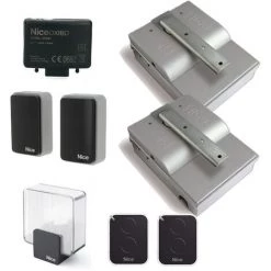 S-FABKIT 2024 Motorisation Portail 2 Battants NICE 24V - NICE