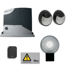 NICE Kit Automatisme De Portail Coulissant ROBUS 400