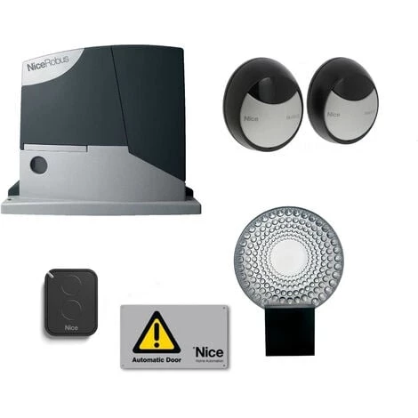 NICE Kit Automatisme De Portail Coulissant ROBUS 400 1 NICE Kit Automatisme De Portail Coulissant ROBUS 400