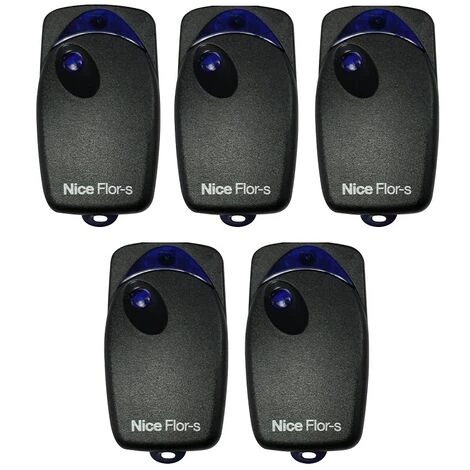 PACK 5 TÉLÉCOMMANDES FLO1R-S - NICE 1 PACK 5 TÉLÉCOMMANDES FLO1R-S - NICE