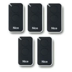 PACK 5 TÉLÉCOMMANDES NOIRE INTI2 - NICE