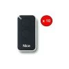 PACK 10 TÉLÉCOMMANDES NOIRE INTI2 - NICE