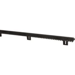 Crémaillère Nylon Armé 6 Attaches Basses Pour Automatisme Coulissant Nice En 1 Ml