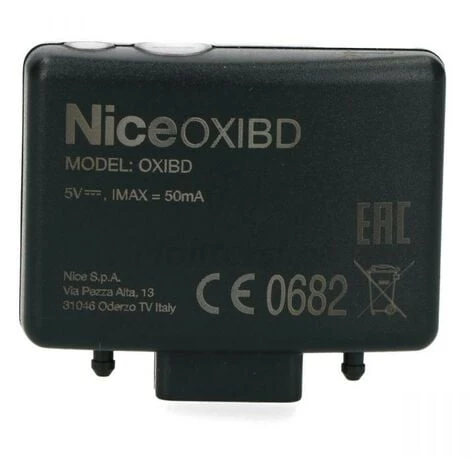 Récepteur Plug-in Bidirectionnel NICE OXIBD 1 Récepteur Plug-in Bidirectionnel NICE OXIBD