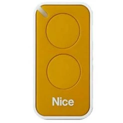 Télécommande Nice Inti 2y Jaune Fréquence 433.920 Mhz