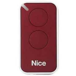 Télécommande Nice Inti 2r Rouge Fréquence 433.920 Mhz