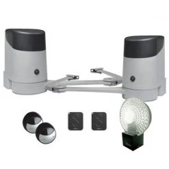 2022 NICE Kit Automatisme De Portail A 2 Battants HOPP PopKit 7124 + 7224