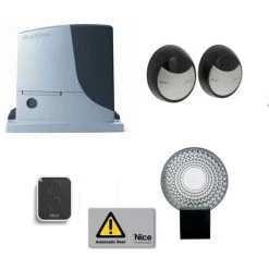 2022 NICE Kit Automatisme De Portail Coulissant ROBUS 600