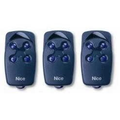 Pack De 3 Télécommandes NICE FLO 4 Fréquence 433 Mhz