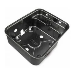 NICE MFABBOX Caisson De Fondation Embouti, Finition Cataphorèse, Pour Moteurs Souterrains